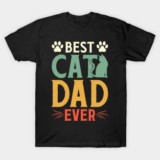 Best Cat Dad Ever T-Shirt